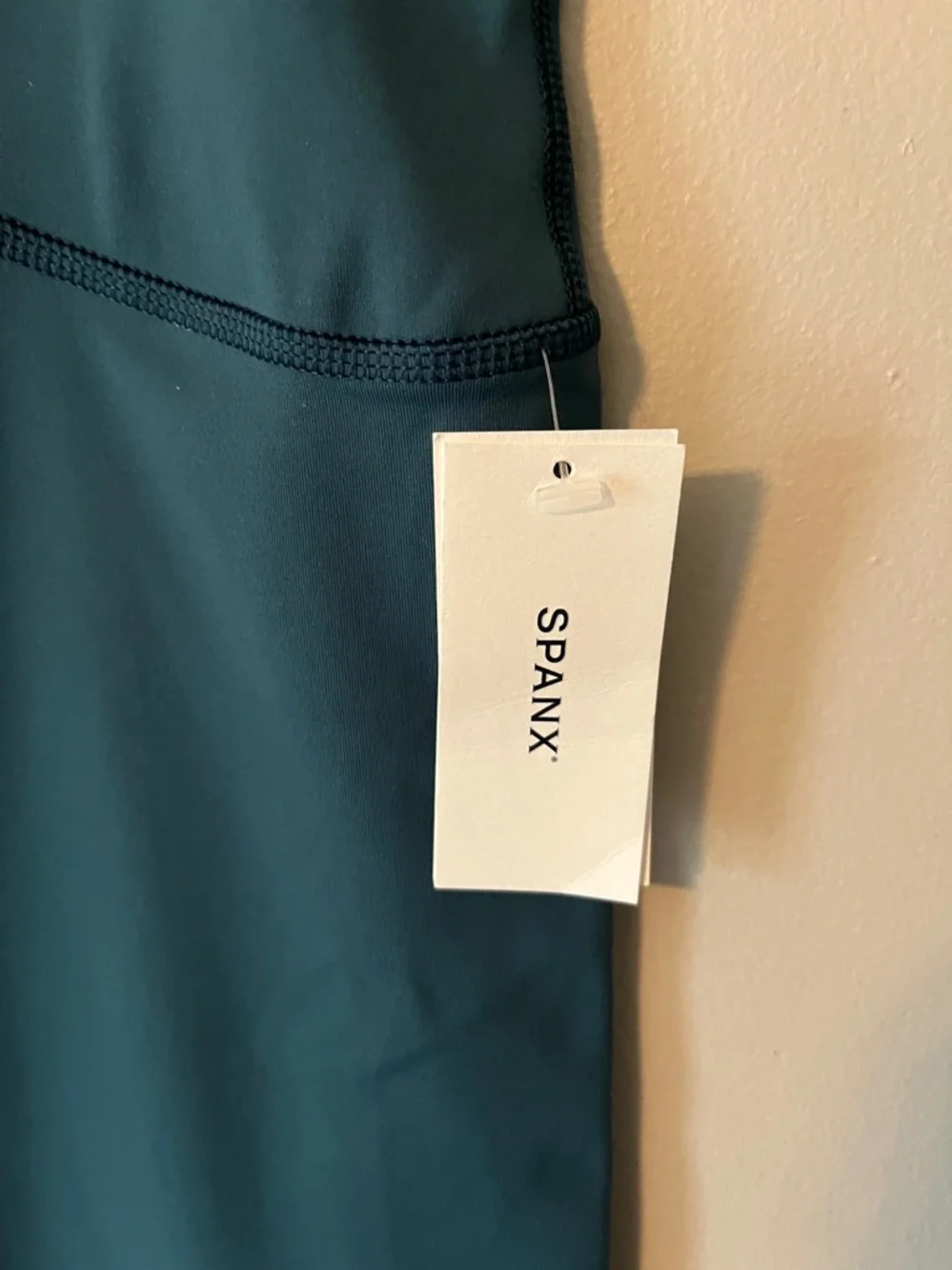 New! SPANX Booty Boost Full Length Leggings in Crystal Teal Size 1X NWT - Picture 8 of 13